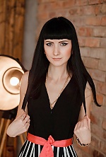 Ukrainian mail order bride Tatiana from Donetsk with black hair and grey eye color - image 2