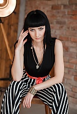 Ukrainian mail order bride Tatiana from Donetsk with black hair and grey eye color - image 7