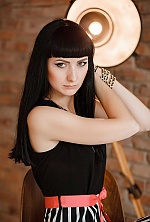 Ukrainian mail order bride Tatiana from Donetsk with black hair and grey eye color - image 4