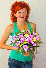 Ukrainian mail order bride Alyona from Kharkov with red hair and blue eye color - image 13