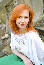Ukrainian mail order bride Aliona from Lugansk with red hair and hazel eye color - image 6
