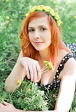 Ukrainian mail order bride Aliona from Lugansk with red hair and hazel eye color - image 7