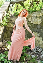 Ukrainian mail order bride Aliona from Lugansk with red hair and hazel eye color - image 3