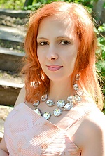 Ukrainian mail order bride Aliona from Lugansk with red hair and hazel eye color - image 5