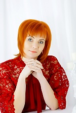 Ukrainian mail order bride Taisiya from Zaporozhye with auburn hair and green eye color - image 3