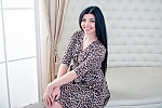 Ukrainian mail order bride Elena from Lugansk with black hair and green eye color - image 2