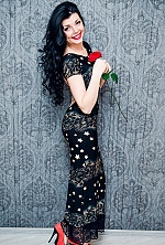 Ukrainian mail order bride Elena from Lugansk with black hair and green eye color - image 4