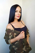 Ukrainian mail order bride Anastasia from Kiev with black hair and brown eye color - image 14
