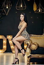 Ukrainian mail order bride Anastasia from Kiev with black hair and brown eye color - image 12