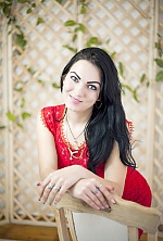 Ukrainian mail order bride Elena from Berdiansk with black hair and green eye color - image 5