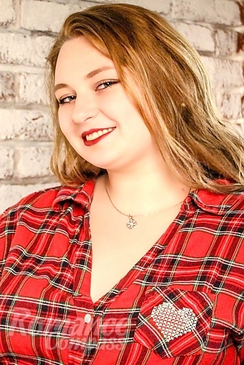 Ukrainian mail order bride Ekaterina from Nikolaev with light brown hair and grey eye color - image 1