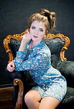 Ukrainian mail order bride Alyona from Nikolaev with blonde hair and blue eye color - image 6