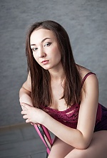 Ukrainian mail order bride Evgenia from Schaste with brunette hair and green eye color - image 7