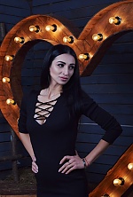 Ukrainian mail order bride Kate from Sochi with black hair and black eye color - image 2