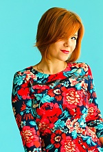 Ukrainian mail order bride Elena from Kremenchug with red hair and green eye color - image 7