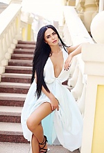 Ukrainian mail order bride Ksenia from Donetsk with black hair and grey eye color - image 4