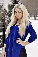 Ukrainian mail order bride Nika from Kharkiv with blonde hair and grey eye color - image 14