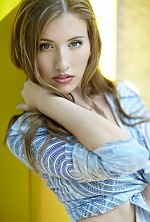Ukrainian mail order bride Olesya from Kiev with blonde hair and blue eye color - image 13