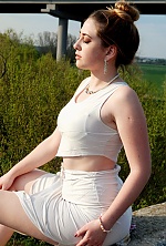 Ukrainian mail order bride Elena from Kiev with light brown hair and hazel eye color - image 8