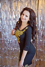 Ukrainian mail order bride Marina from Dnipro with brunette hair and black eye color - image 3