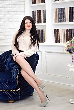 Ukrainian mail order bride Anna from Kharkiv with brunette hair and green eye color - image 9