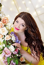 Ukrainian mail order bride Anna from Kharkiv with brunette hair and green eye color - image 5