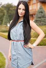 Ukrainian mail order bride Viktoria from Kiev with black hair and green eye color - image 12