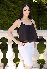 Ukrainian mail order bride Viktoria from Kiev with black hair and green eye color - image 5