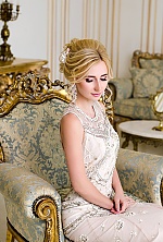Ukrainian mail order bride Vita from Kiev with blonde hair and blue eye color - image 17
