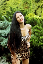 Ukrainian mail order bride Valeriya from Severodonetsk with black hair and green eye color - image 4