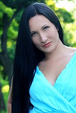 Ukrainian mail order bride Valeriya from Severodonetsk with black hair and green eye color - image 6
