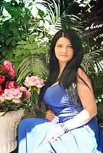 Ukrainian mail order bride Elena from Kharkov with black hair and green eye color - image 4
