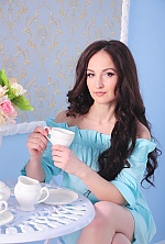 Ukrainian mail order bride Aliona from Lugansk with brunette hair and green eye color - image 12