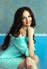 Ukrainian mail order bride Aliona from Lugansk with brunette hair and green eye color - image 7