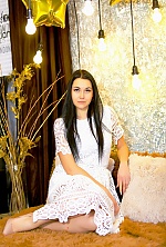 Ukrainian mail order bride Aleksandra from Lugansk with black hair and brown eye color - image 8