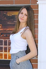 Ukrainian mail order bride Anastasia from Kiev with light brown hair and brown eye color - image 6