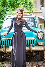 Ukrainian mail order bride Anastasia from Kiev with light brown hair and brown eye color - image 4