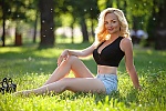 Ukrainian mail order bride Anastasia from Kiev with blonde hair and blue eye color - image 16