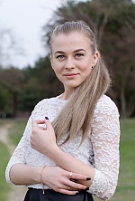 Ukrainian mail order bride Anna from Kakhovka with blonde hair and blue eye color - image 5