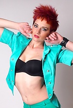 Ukrainian mail order bride Yulia from Cherkassy with red hair and blue eye color - image 5