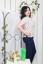Ukrainian mail order bride Ekaterina from Rubeznoe with black hair and black eye color - image 5