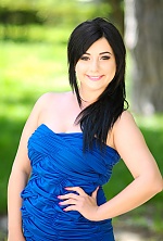 Ukrainian mail order bride Angelina from Odessa with black hair and brown eye color - image 3