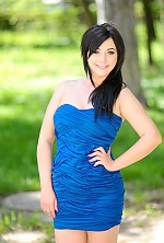 Ukrainian mail order bride Angelina from Odessa with black hair and brown eye color - image 2