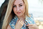 Ukrainian mail order bride Alyona from Nikopol with blonde hair and green eye color - image 2