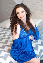 Ukrainian mail order bride Irina from Kiev with brunette hair and blue eye color - image 6