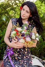 Ukrainian mail order bride Svetlana from Dnipro with black hair and blue eye color - image 9