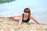 Ukrainian mail order bride Lesya from Kherson with light brown hair and green eye color - image 12