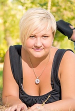Ukrainian mail order bride Olga from Nikolaev with blonde hair and green eye color - image 5