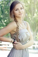 Ukrainian mail order bride Oksana from Zaporozhye with light brown hair and grey eye color - image 5