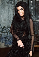 Ukrainian mail order bride Julia from Kiev with black hair and blue eye color - image 6